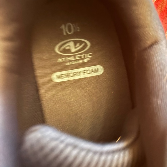 Athletic Works Men's Navy Sneakers, worn only once for approximately one hour. - Picture 5 of 5